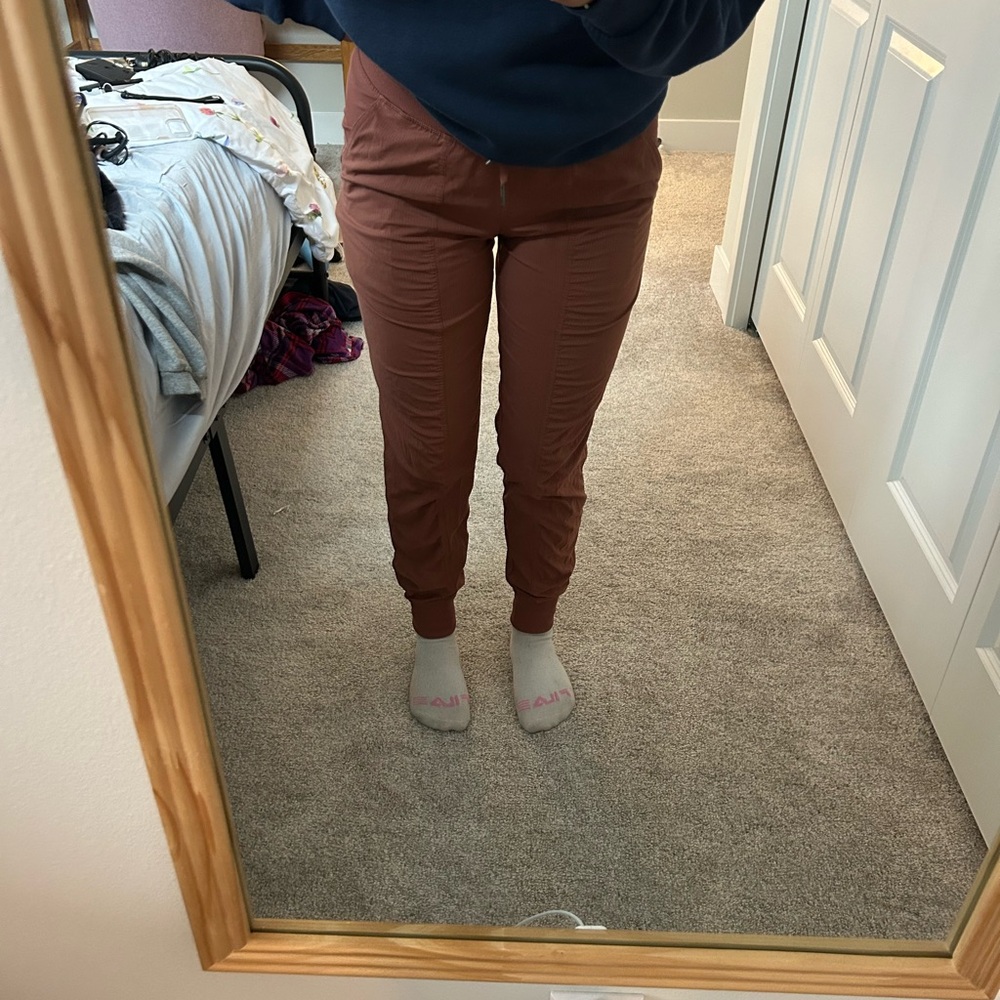 lululemon athletica Brown Track Pants